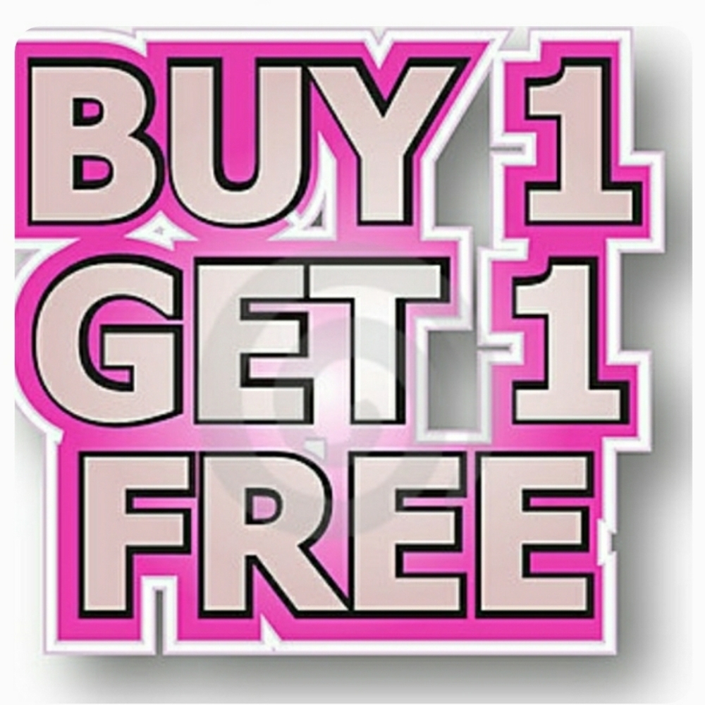 BOGO all items with a ♥️